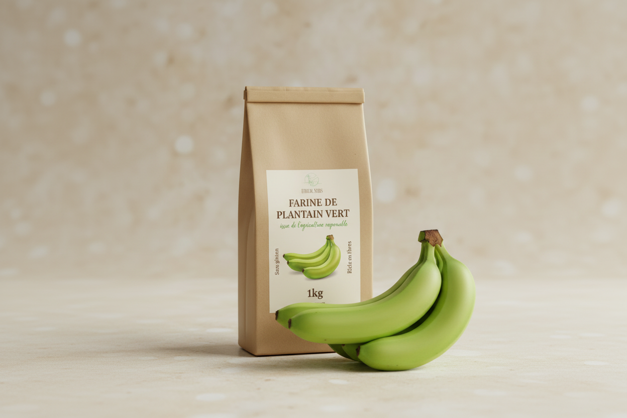 Farine de Plantain Vert