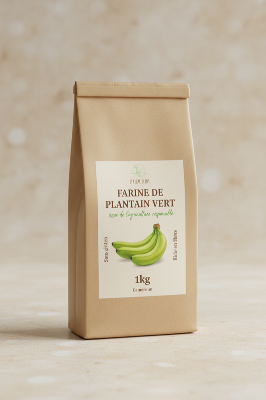 Farine de Plantain Vert